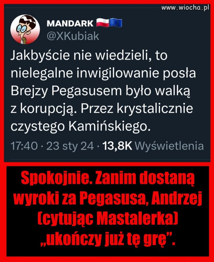No i Duda się zbłaźnił bo zaraz trafią z powrotem za kraty