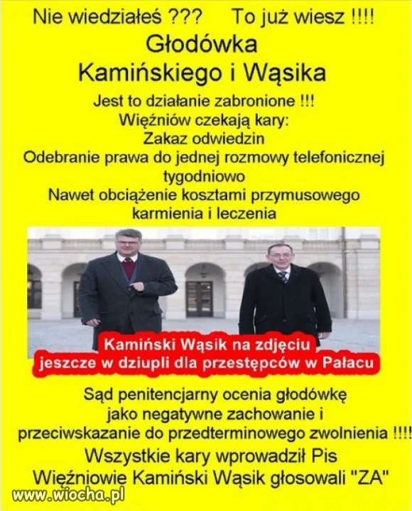 I jak tu robić ustawkę o martyrologii, kryminalistów PiSu?