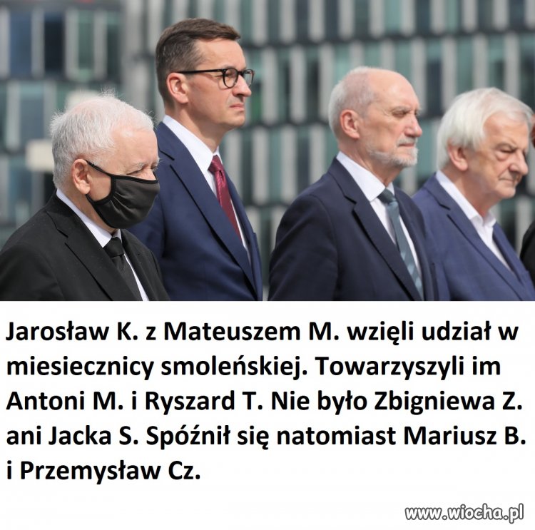 Prawidłowa forma pisania nazwisk polityków PIS