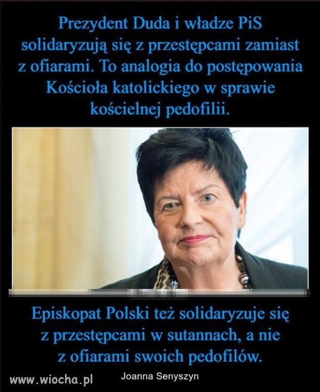 Solidarnosc koalicji PiSu z sekta kosciola...