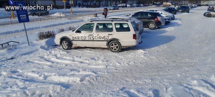 Sponsorem Auta jest Teściowa