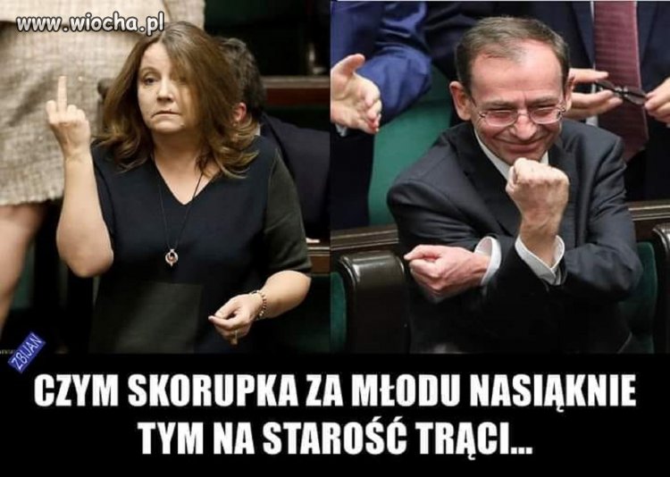 A taki był mądry...