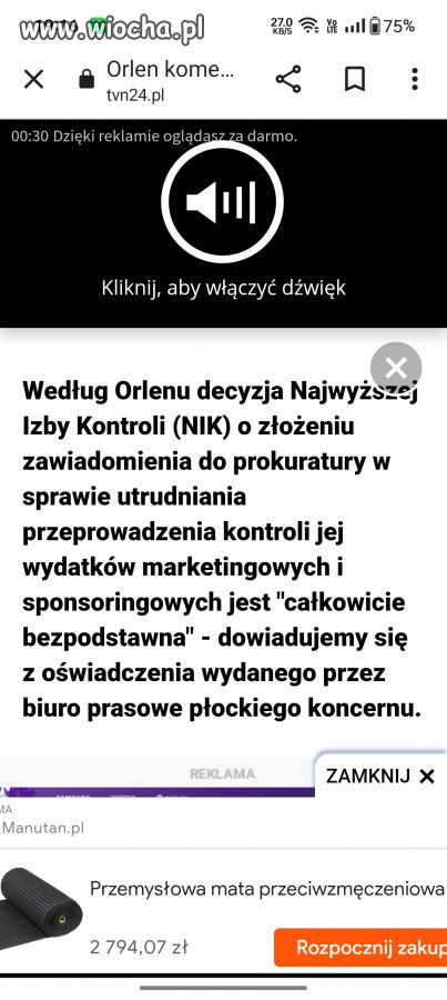 Nie wpuscil... Bo my mie kradniemy