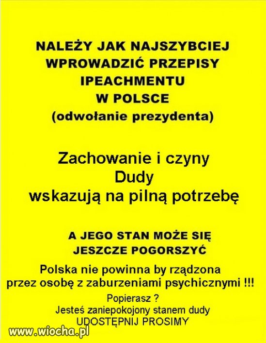Jego trzeba do psychiatryka odstawić...