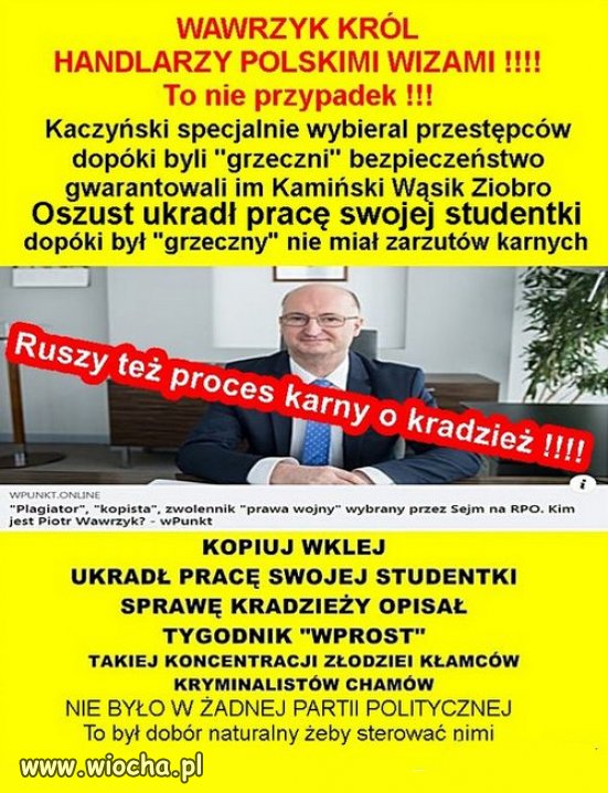 Ja bym chciał porównać pracę magisterską Kaczyńskich.