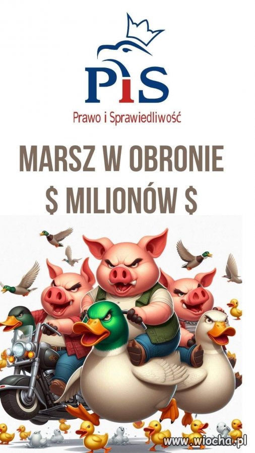 A ty maszeruj, maszeruj i głośno kwicz, niech żyje