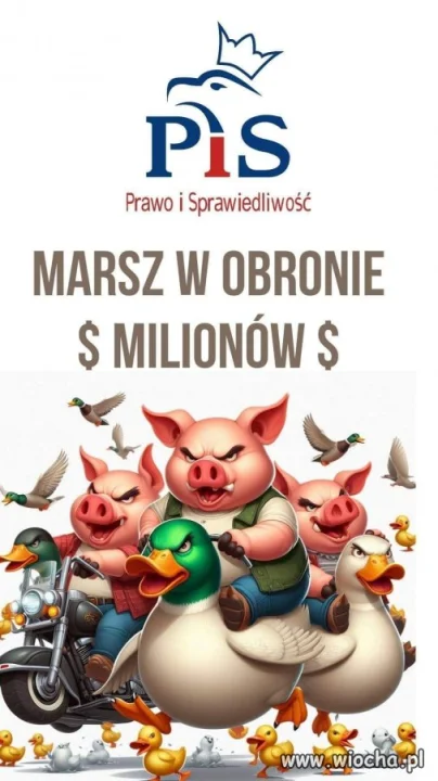 A ty maszeruj, maszeruj i głośno kwicz, niech żyje