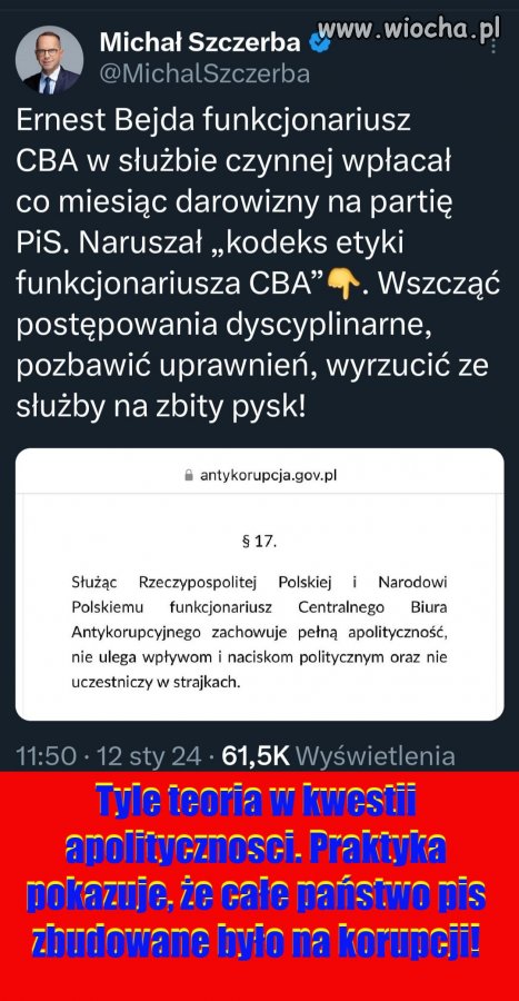 Czyścić do spodu! Rozliczać i sądzić.