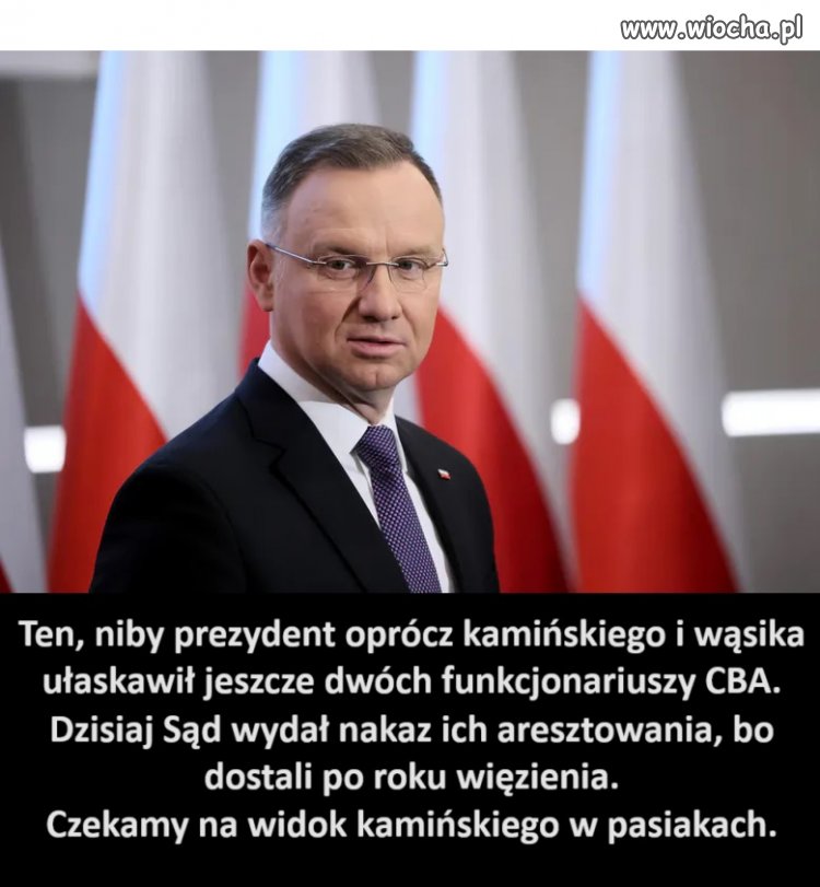Kamiński w pidżamie w pasy