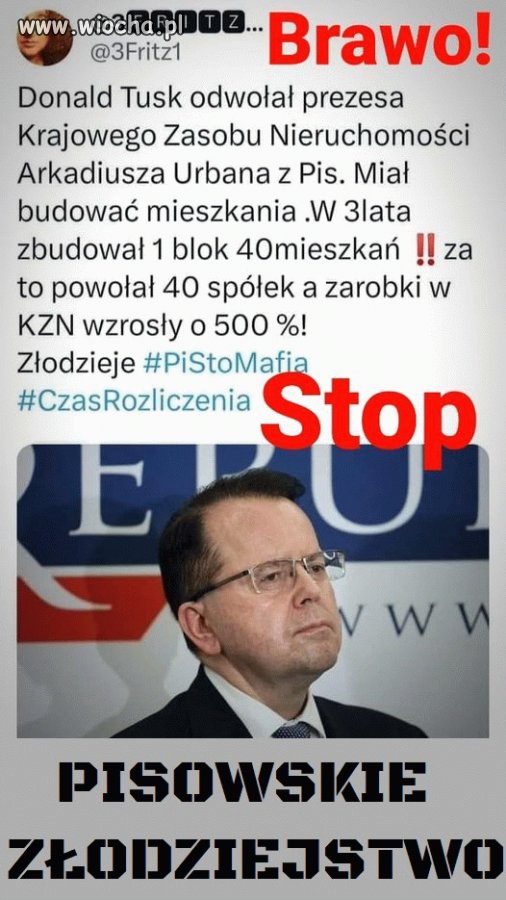 Pisowcy kradli dosłownie wszędzie