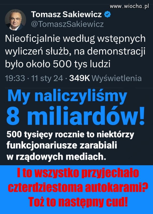 Sakiewicz zawsze był wzorem prawdomówności i rzetelności