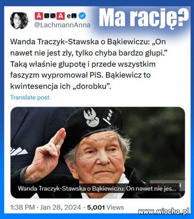 Ma rację.