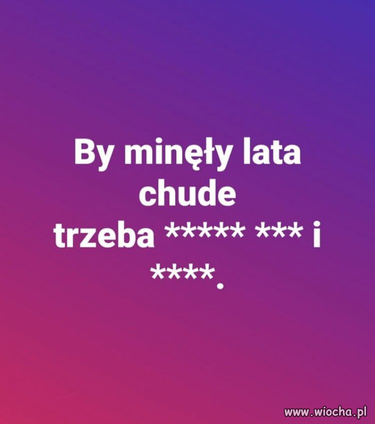 Postanowienie noworoczne!