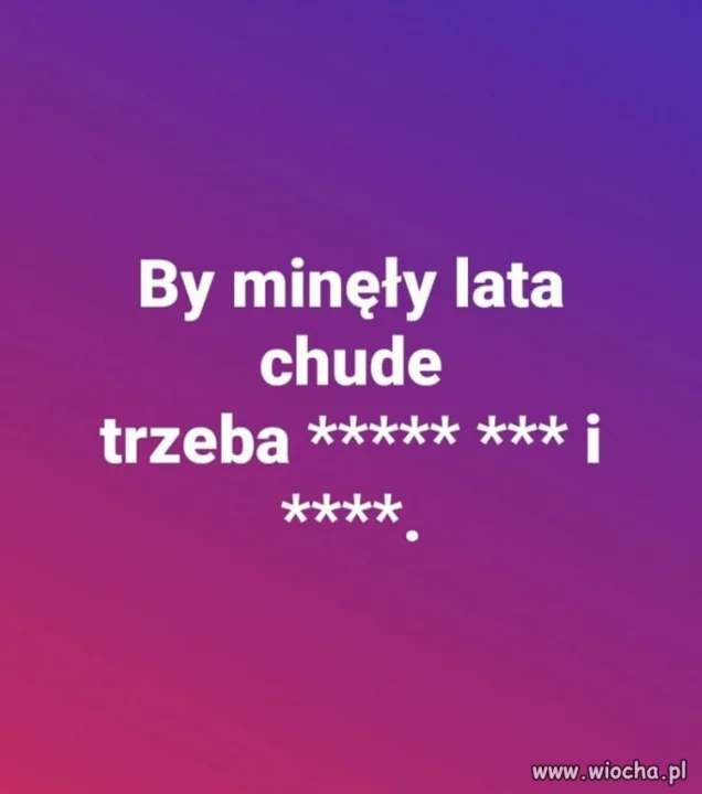 Postanowienie noworoczne!