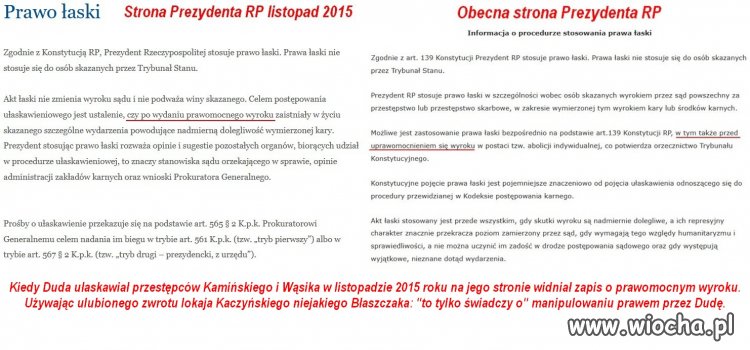 Duda łamie prawo na potrzeby kolesi