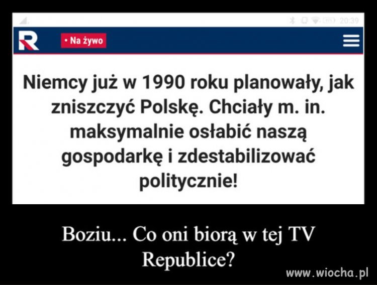Niewątpliwie biorą pieniądze od Mafii kaczystowskiego