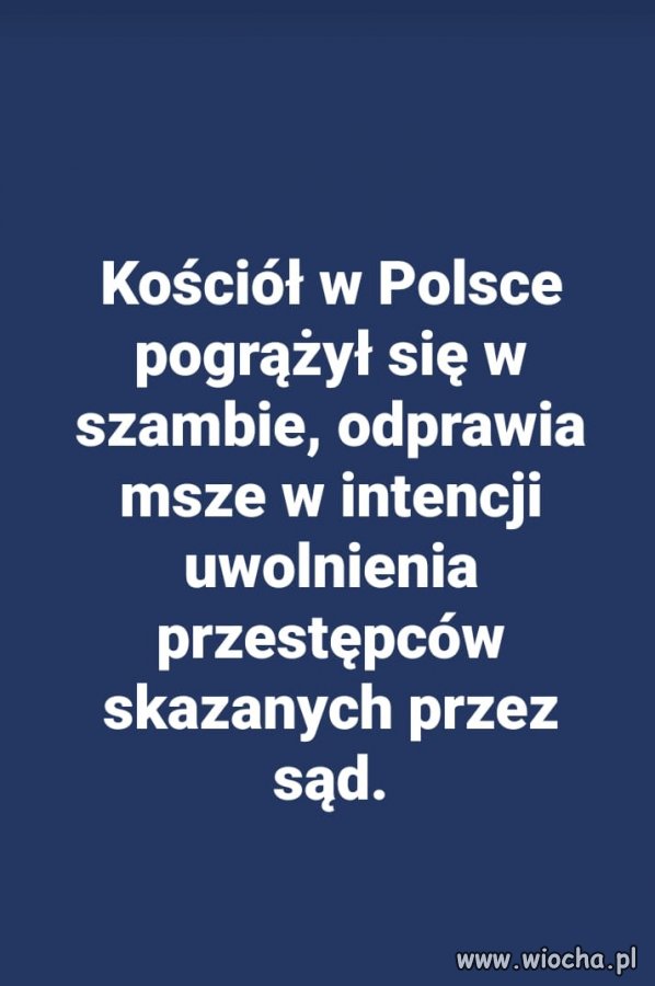 Kościół utonie wraz z PiSem ...