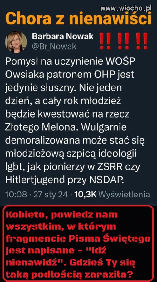 Kretynka nie daje o sobie zapomnieć