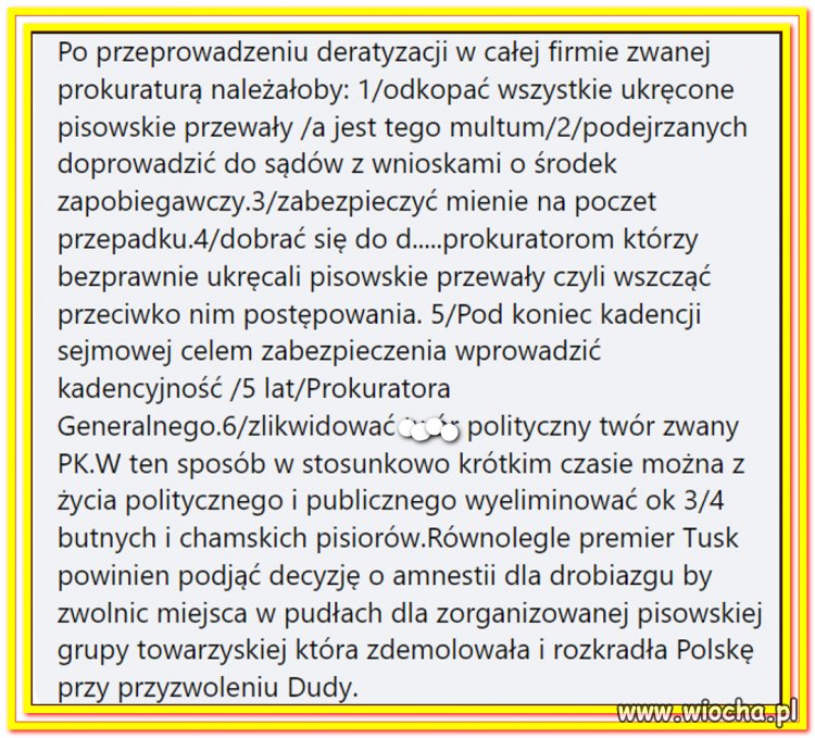 Tak być