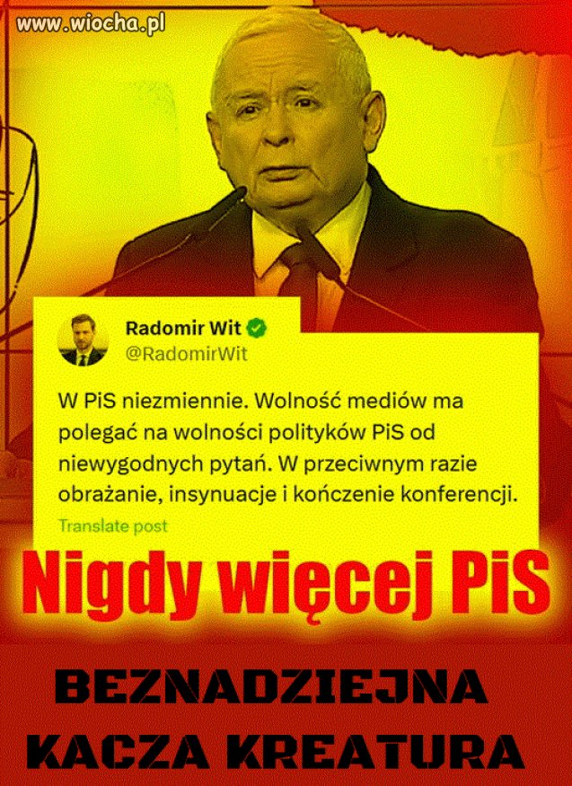 Beznadziejny jest ten Jarek