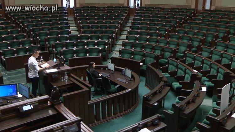 Polska, budynek sejmu, rok 2024