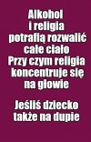 Alkohol i narkotyki nie są dla dzieci
