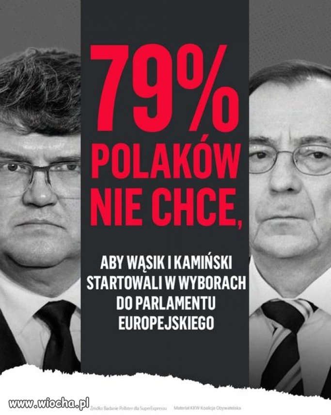Polacy nie chcą, aby przestępcy reprezentowali Polskę w Parlamencie Europejskim