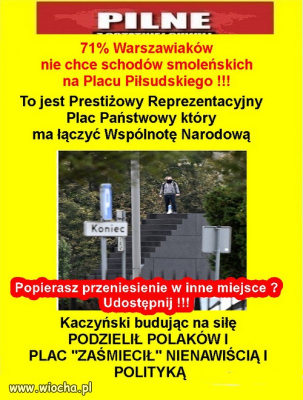 Nie tylko schody smoleńskie...