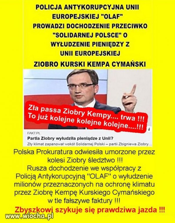 To jeszcze nie koniec zlych wiesci, dla holoty PiS
