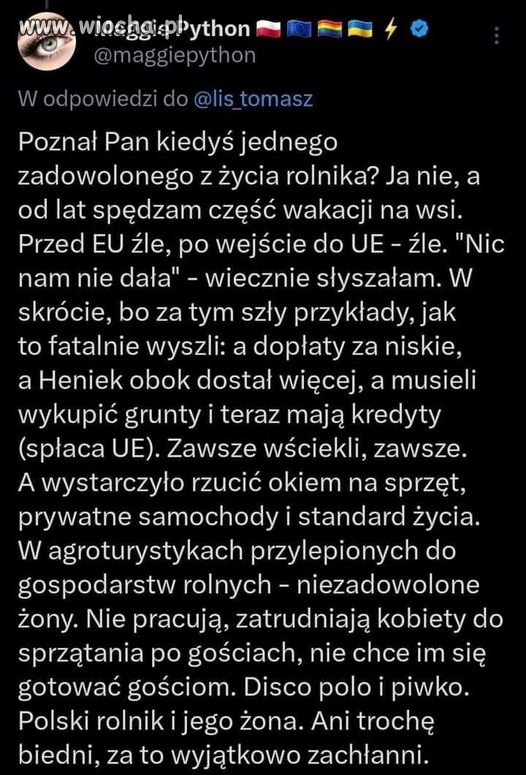 Wiele osób tak uważa