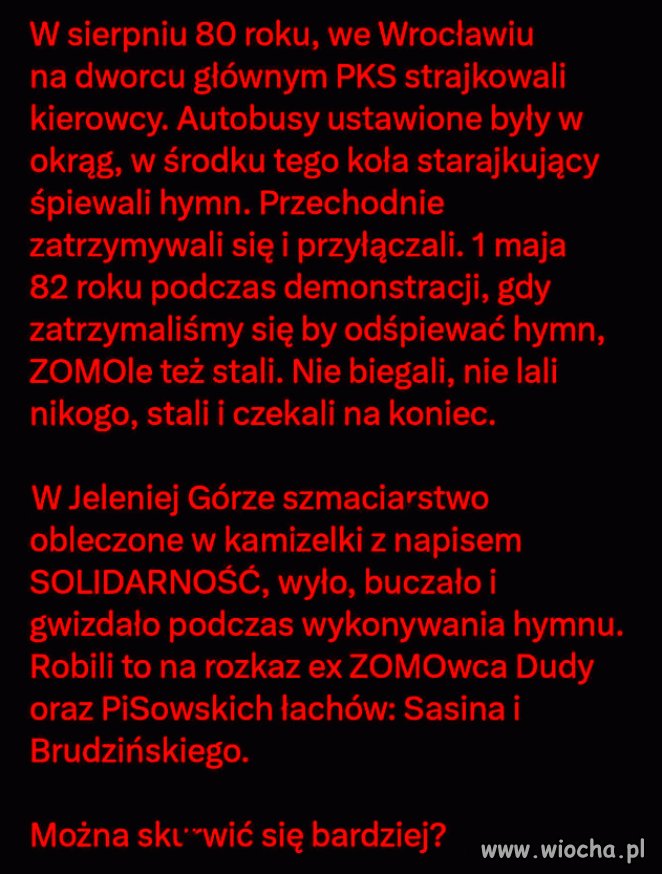 Tak było