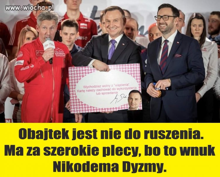 Uroczyste wręczenie karty 'Wychodzisz z więzienia'