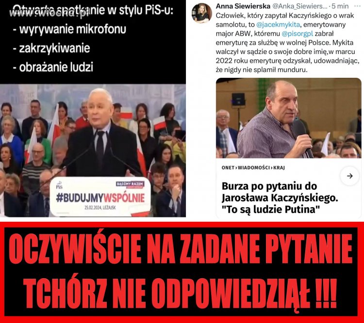 Już nie można słuchać i patrzeć na tego starego kacapa żenada pislamu