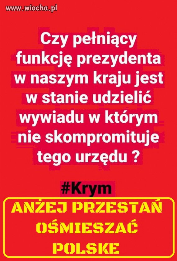 Szczerze wątpię