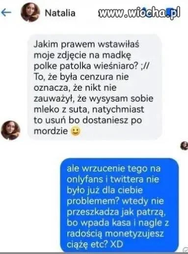 Karyna się oburzyła 