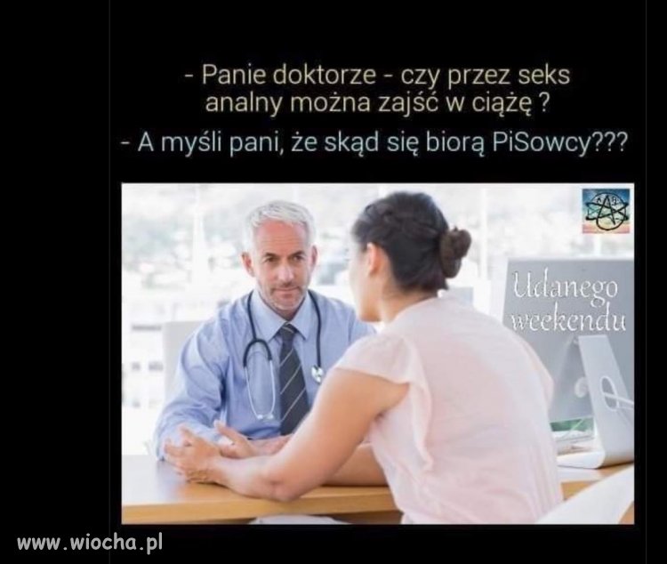 Tymczasem w pewnym gabinecie lekarskim ...