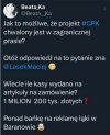 Ponad bańkę wydał PiS na reklamę łąki w Baranowie 