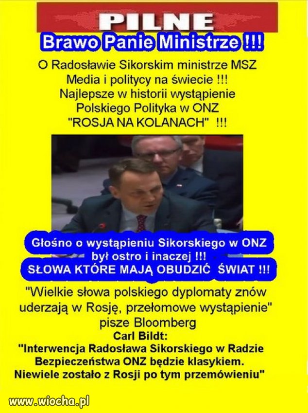Po 8 latach wstydu rządów PiSu, Polska liczy się na świecie!