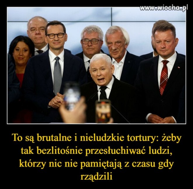 Ach te komisje śledcze. Jak oni to przetrwają ...