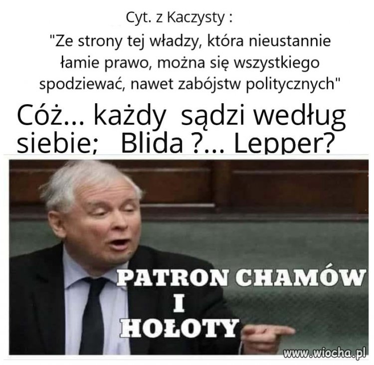 W psychiatrii nazywa się to PROJEKCJĄ