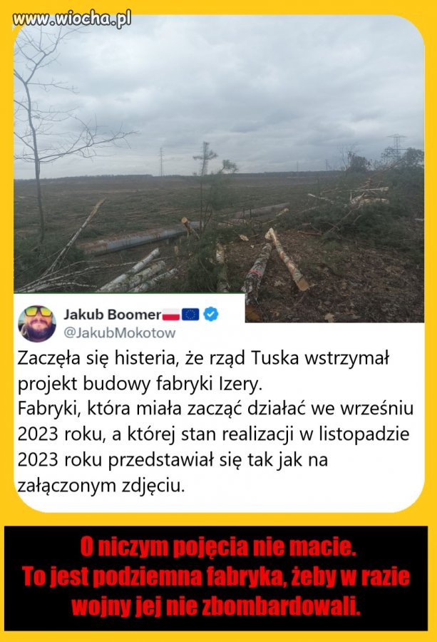 W tym miejscu, od 6 miesięcy miały zjeżdżać z taśmy nowiuśkie Izery