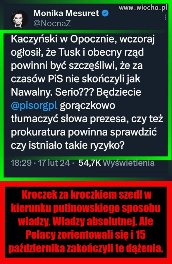 Czyli cytując klasyka; ''a mógł zabić''!