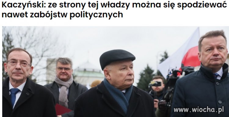 Niech Kamiński i Wąsik na swoich kumpli uważają