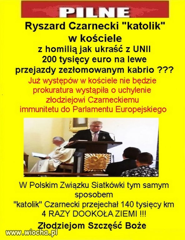 "Katolicy" PiSu zapomnieli VII przykazania, nie kradnij!