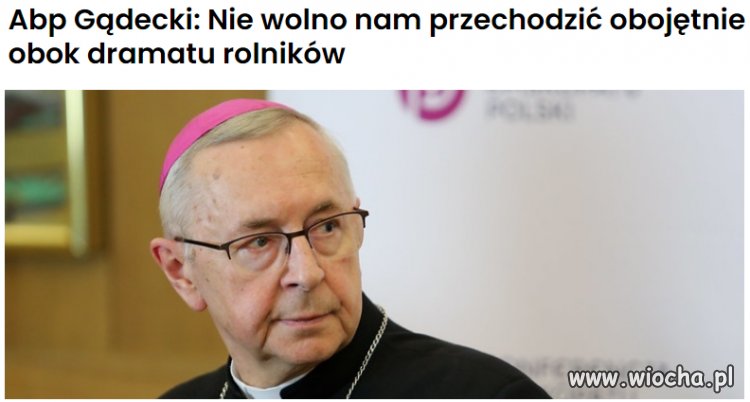 To może kościół zwolni rolników z opłat