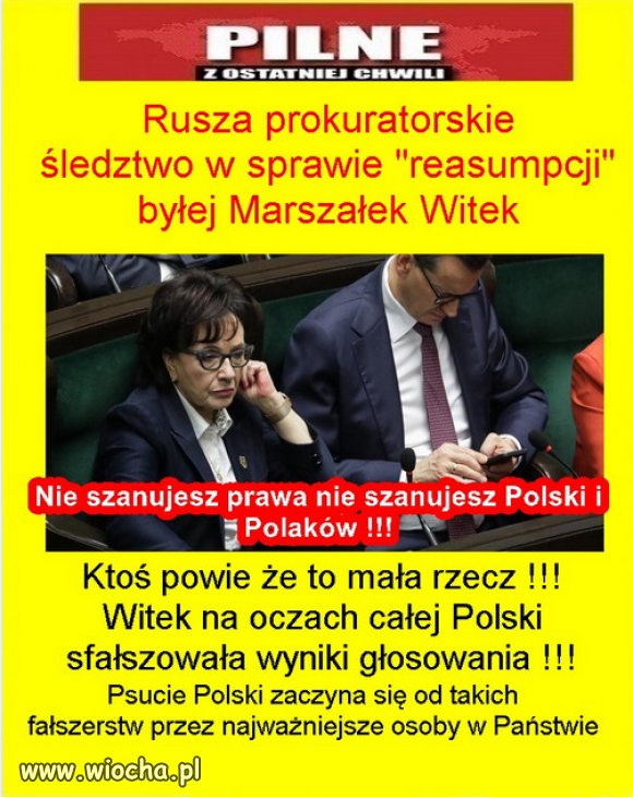Przestępcza ośmiornica traci macki! Ukarać surowo!