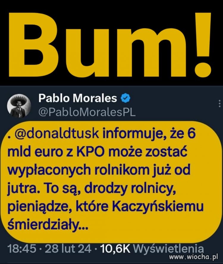 ...i PiS-owskim rolnikom chyba też śmierdzą 