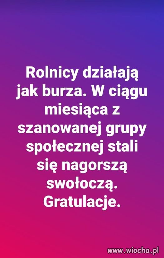 Krótkie podsumowanie ostatnich dni ...