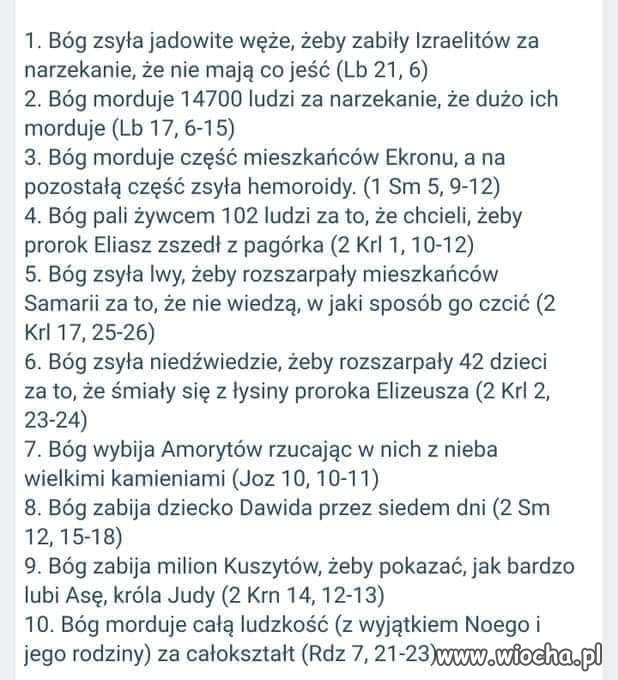 To jak to jest z tym bogiem 