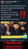 Jarek ty kłamliwy qtasie